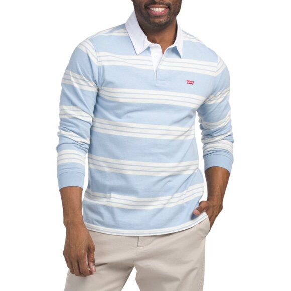 LEVIS Multicolor Classic Rugby Hemlock Striped Shirt - Picture 1 of 2